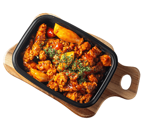 올타임에브리데이 미나리에 칼집낸 삼겹살